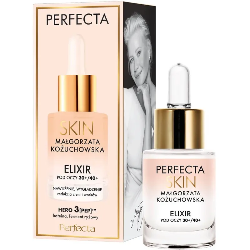 Perfecta Skin Malgorzata Kozuchowska Elixir de ochi hidratant și calmant 30+/40+, 15 ml Mai ieftin