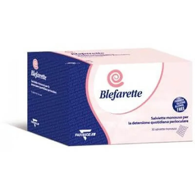 Ofertă de sezon Blefarette șervețele medicinale pentru ochi fără parabeni fără silicon fără alcool 30 bucăți