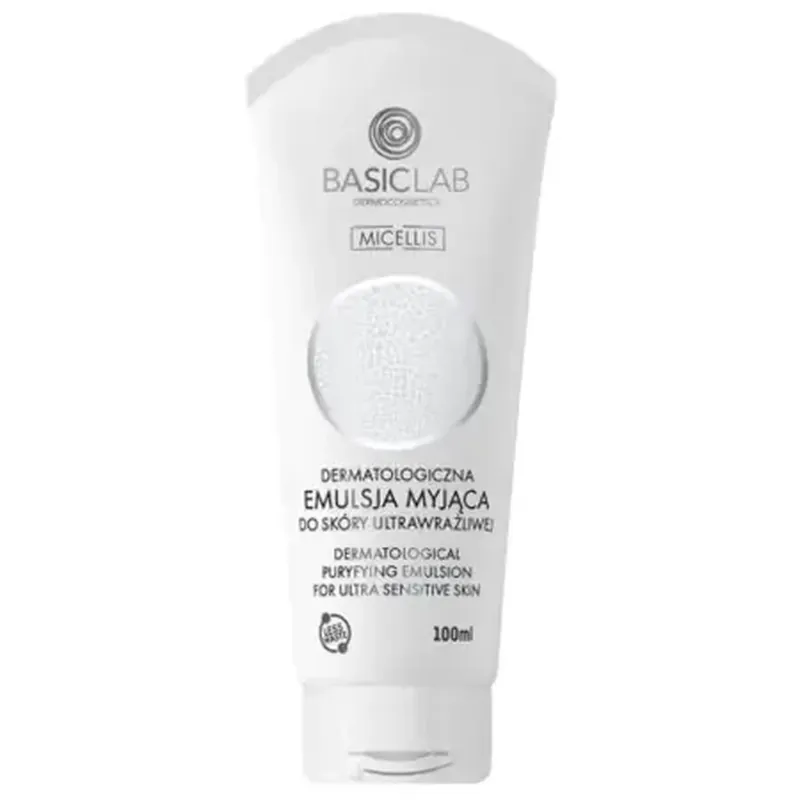 Premium BasicLab Micellis, Emulsie dermatologică de curățare pentru piele ultra-sensibilă, 100 ml