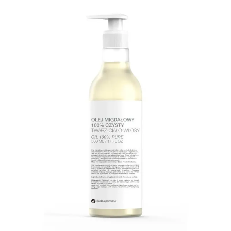 Botanicapharma Ulei de migdale 100%, 500ml Promoție