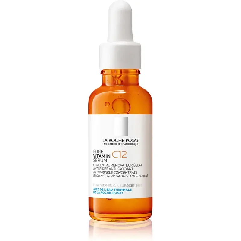 Premium La Roche-Posay Pure Vitamin C12, ser concentrat antirid cu vitamina C, piele sensibilă, 30 ml