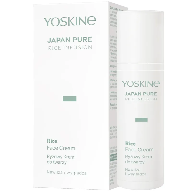 Yoskine Japan Pure Rice Infusion, cremă de față cu orez, 50 ml Noutate