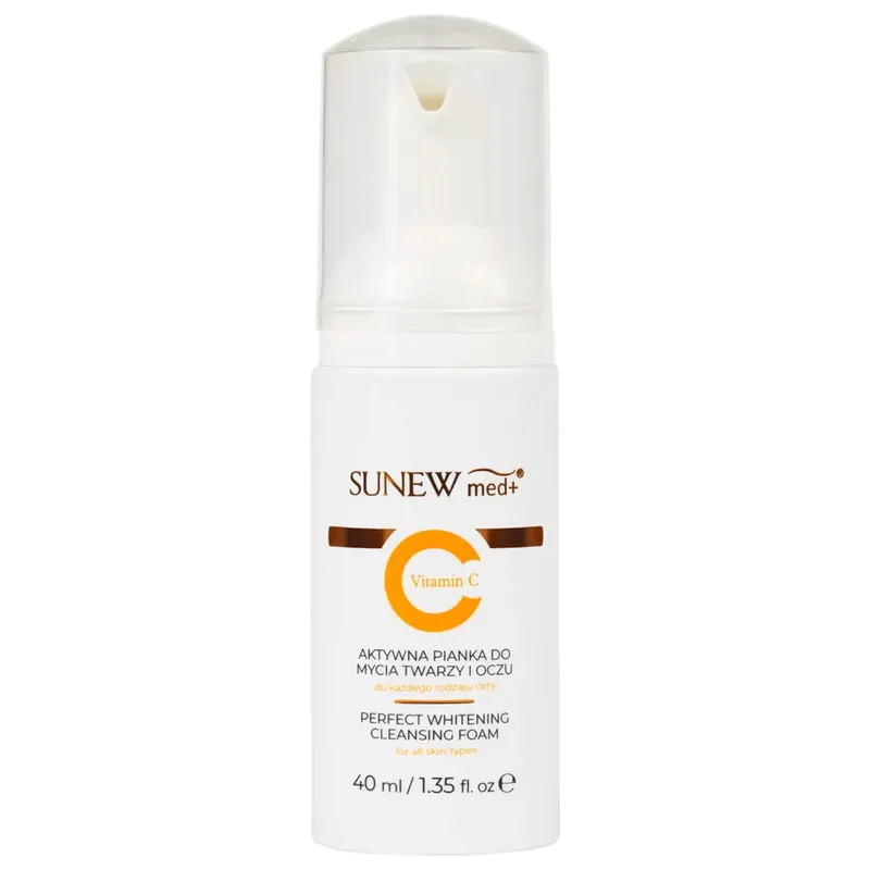 SunewMed+ Vitamina C, spumă activă pentru față și ochi, 40 ml Lichidare de stoc