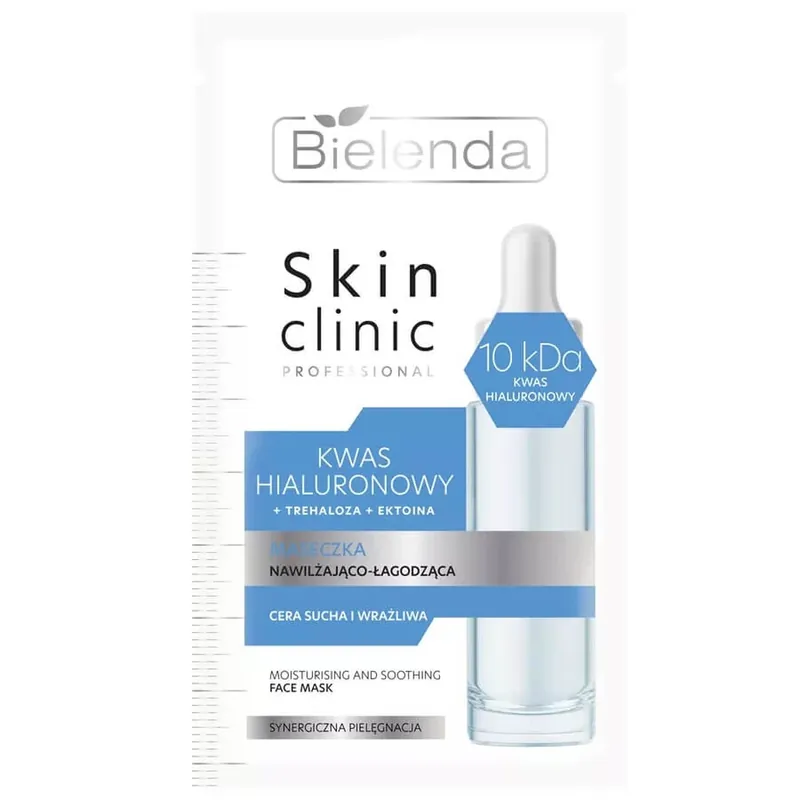 Ofertă de sezon Bielenda Skin Clinic Professional Hyaluronic Acid Moisturising Mask, 8g