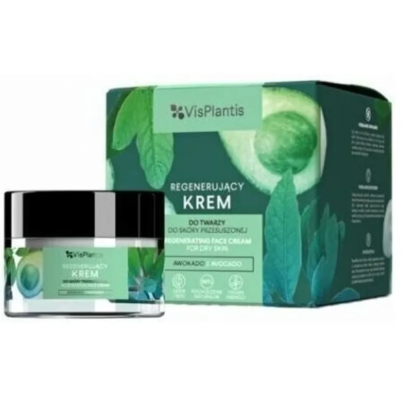 Plată securizată VIS PLANTIS Regenerating Avocado Face Cream 50ml