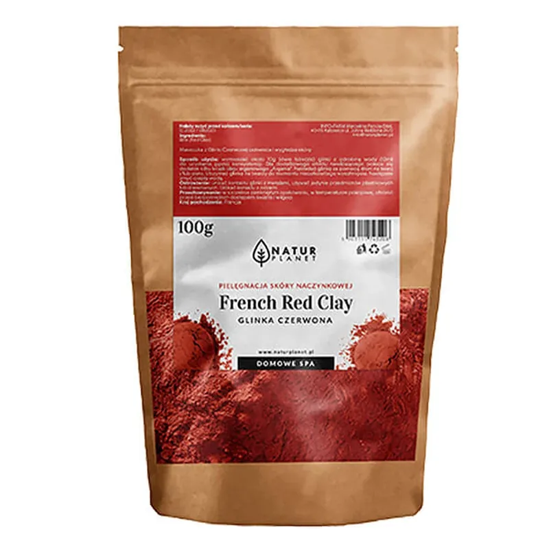 Ofertă exclusivă Natur Planet, argilă roșie, 100 g