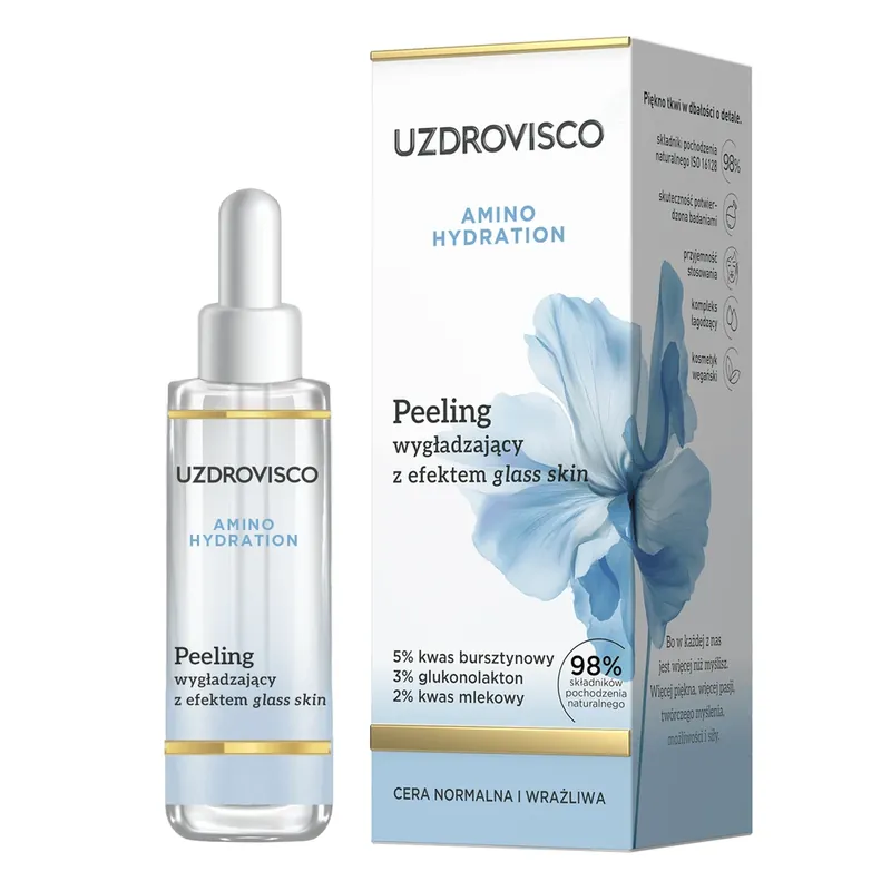 Vezi acum Uzdrovisco Amino Hydration, scrub netezitor cu efect de piele de sticlă, 30 ml