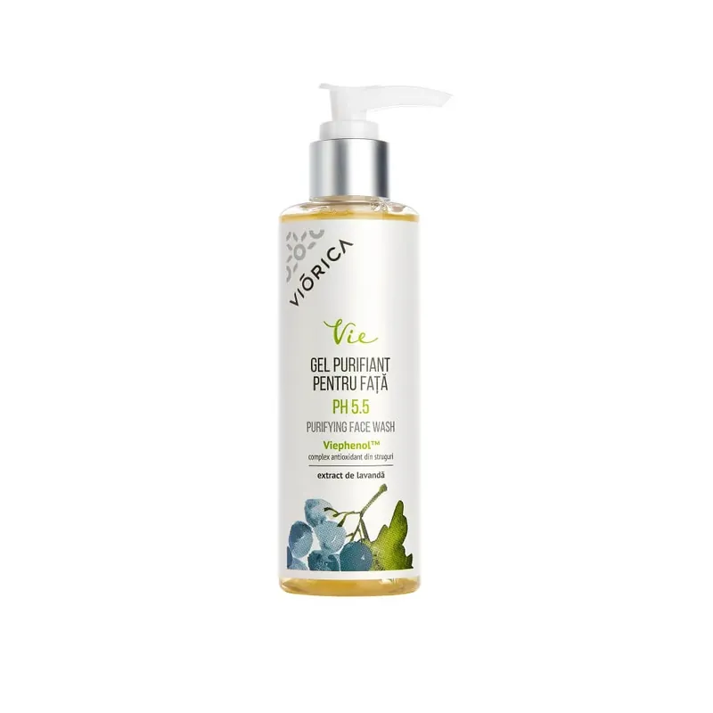 Gel purifiant pentru fata, 200 ml, Viorica Expediere rapidă