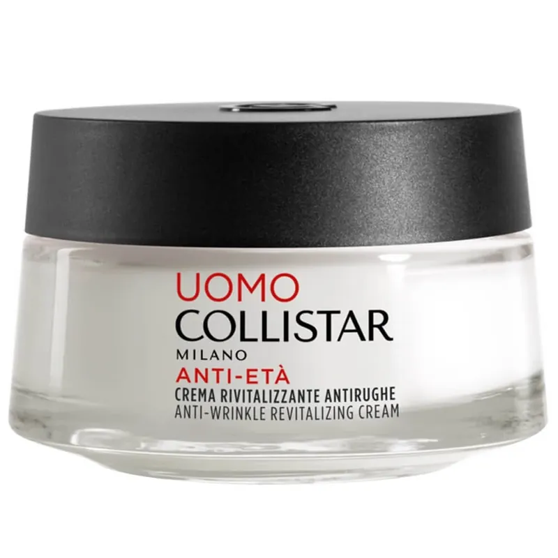 Cel mai vândut Collistar Uomo Cremă revitalizantă antirid, 50 ml
