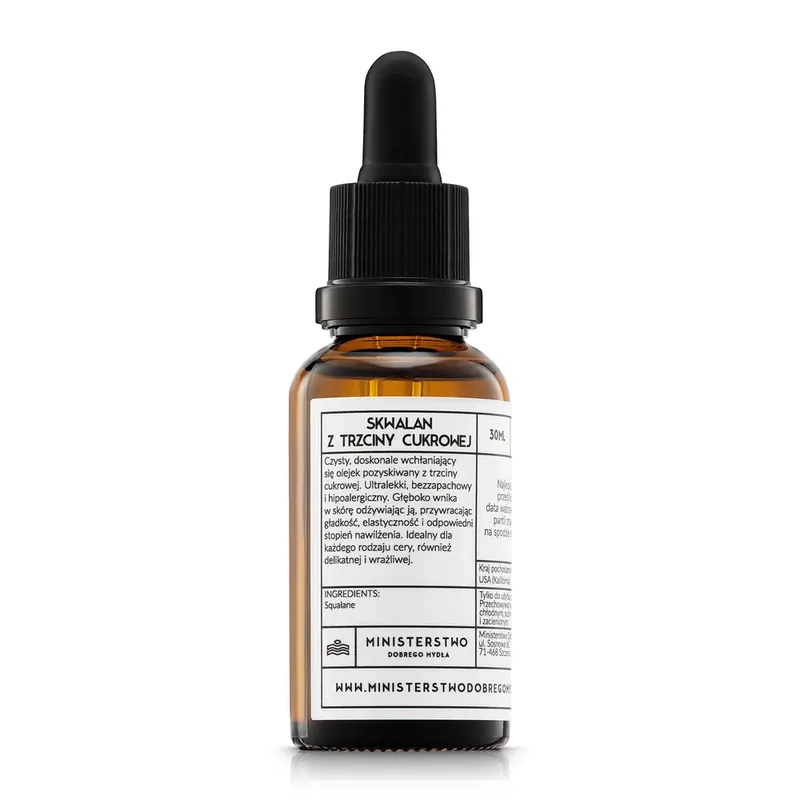 Cel mai vândut Ministry of Good Soap, squalane din trestie de zahăr, 30 ml