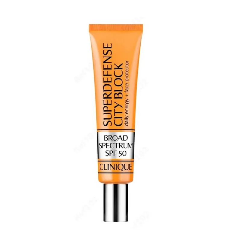 Clinique Superdefense City Block SPF50 Daily Energy + Cremă cu protecție solară ridicată 40ml Ultima șansă