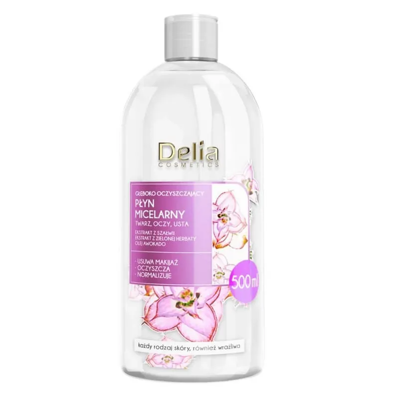 Delia Loțiune micelară de curățare profundă, 500 ml Discount