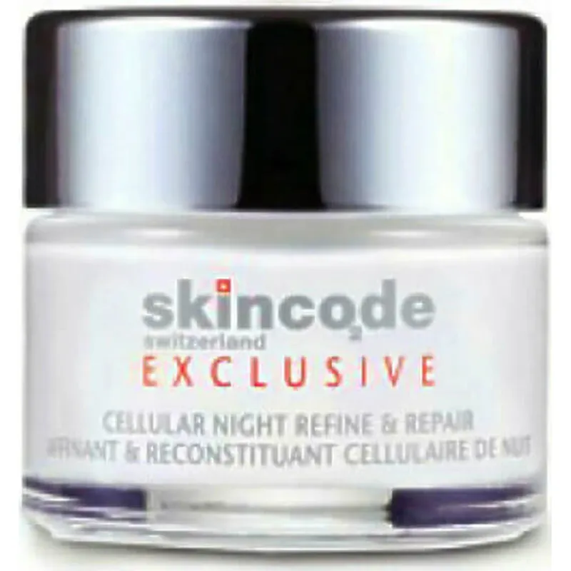 Retur gratuit Skincode Cremă Exclusivă de Față de Noapte pentru Hidratare, Anti-îmbătrânire și Reconstrucție cu Acid Hialuronic și Peptide 50ml