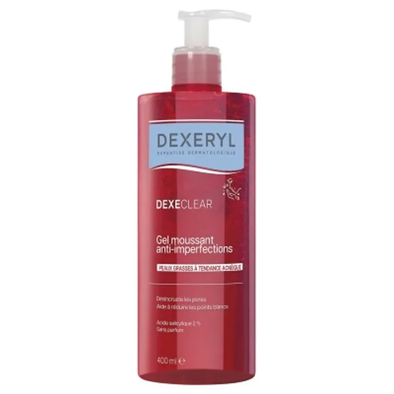 Dexeryl Dexeclear Gel spumant anti-imperfecțiuni 400 ml Reduceri