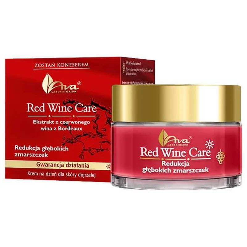 Ava Red Wine Care, cremă de zi, reducere profundă a ridurilor, 50 ml Ofertă limitată