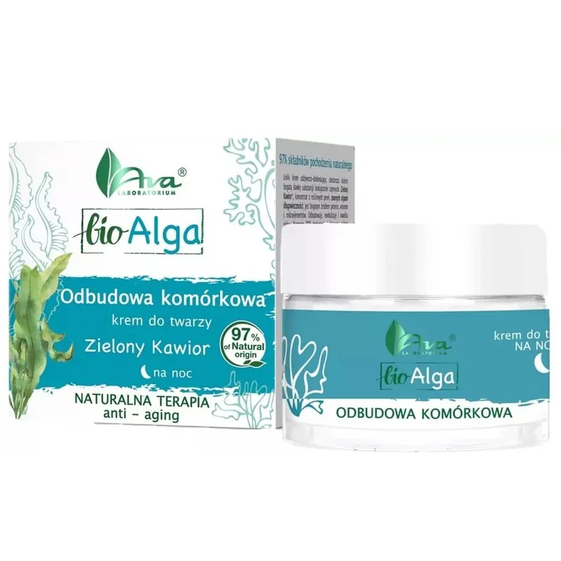 Reducere Ava Laboratorium Bio Alga Night Cream - Restaurare celulară, 50 ml