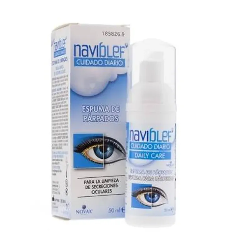 Discount Novax Naviblef Spumă de îngrijire zilnică a pleoapelor, 50 ml
