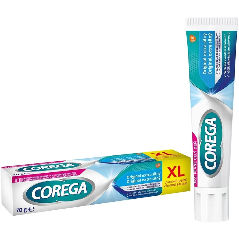 Corega Original Extra gros XL cremă fixatoare 70 g Cel mai vândut