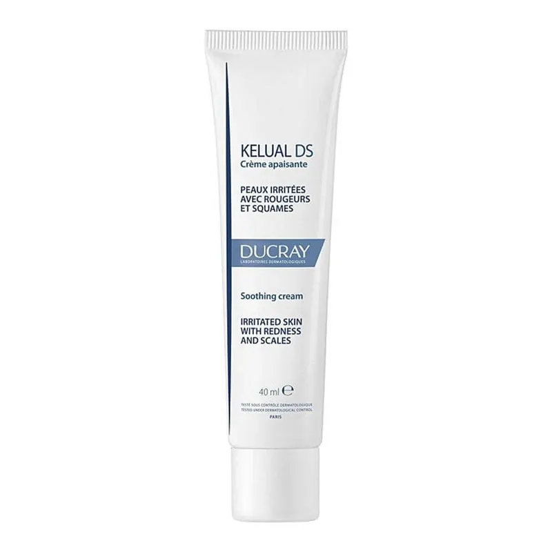 Ducray Kelual Ds Crème Apaisante Peaux Irritées avec Rougeurs et Squames 40ml Super ofertă