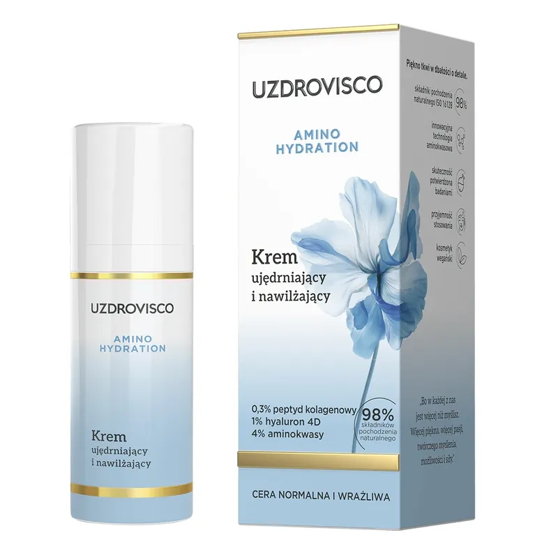 Doar azi Uzdrovisco Amino Hydration, cremă de întărire și hidratare, 50 ml
