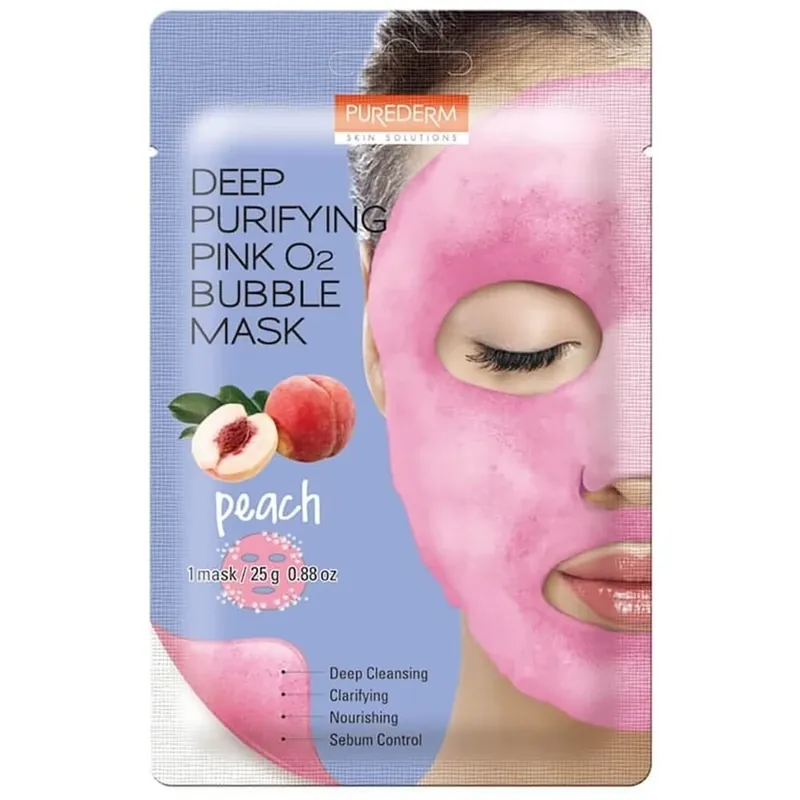 Cumpără online Purederm Depp Purifying Pink O2 Bubble Mask ...