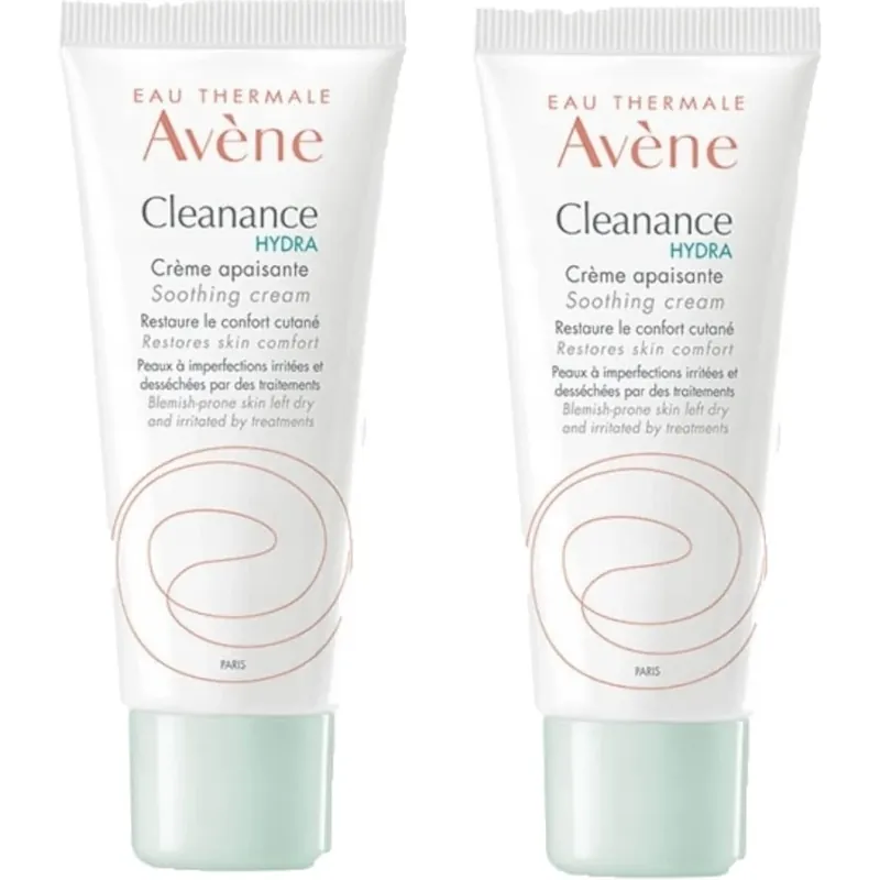 Avene Cleanance Hydra Soothing Cream 40ml Multipack × 2 Nu rata