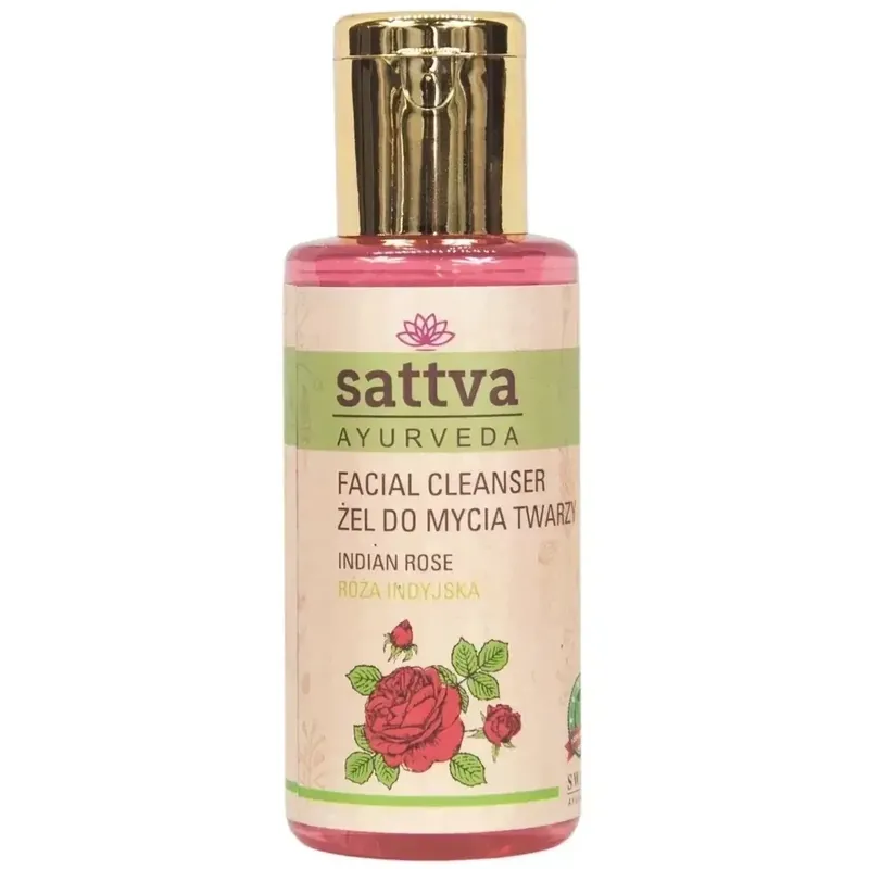 Mai ieftin Gel de curățare facială Sattva Indian Rose 100 ml