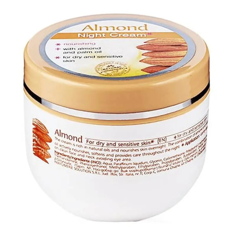 Noutate Regal Almond, cremă de noapte hrănitoare cu ulei de migdale, 100 ml