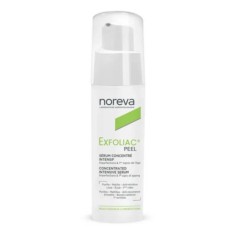 Noreva Exfoliac Peel ser peeling enzimatic 30 ml Preț mic