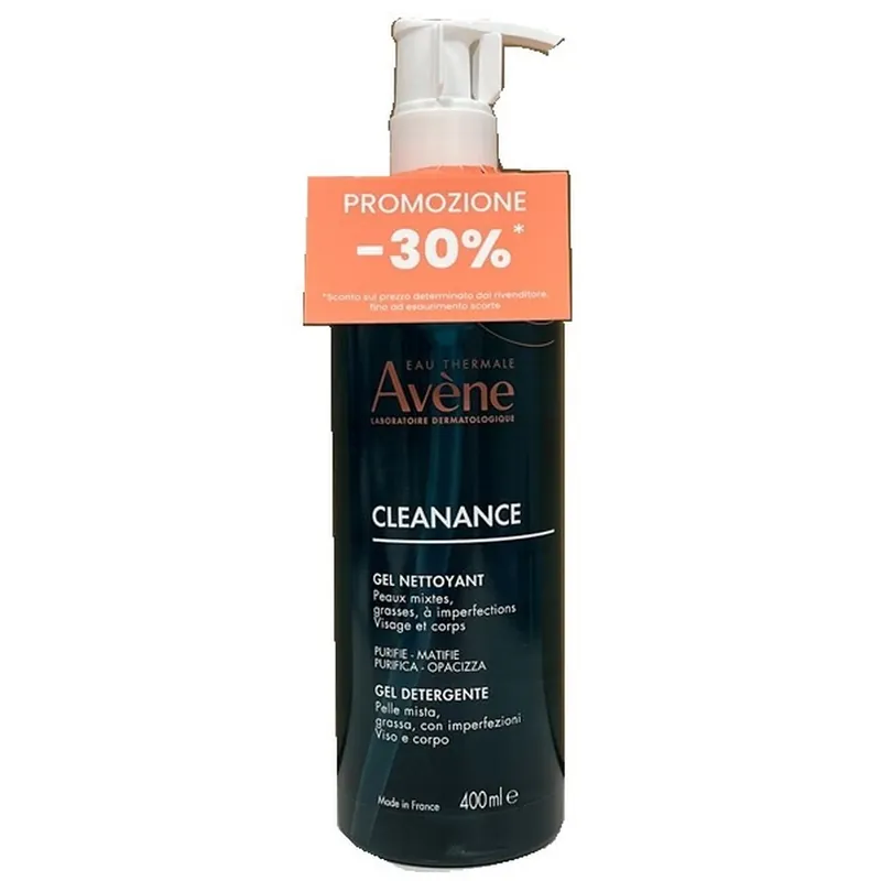 Plată securizată AVENE CLEANANCE GEL 400ML PS