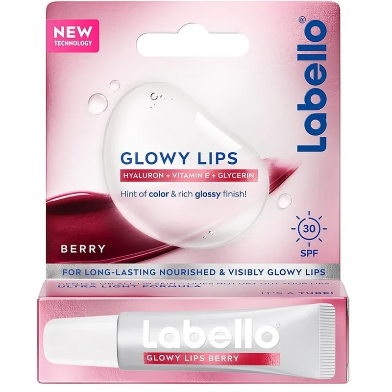 Livrare expres LABELLO GLOWY LIPS BERRY 10ML