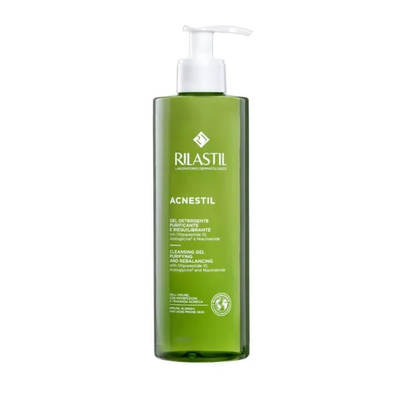 Institute ganassini Rilastil acnestil gel de curățare purifiant și echilibrant pentru ten gras și cu tendință acneică 500 ml Bestseller
