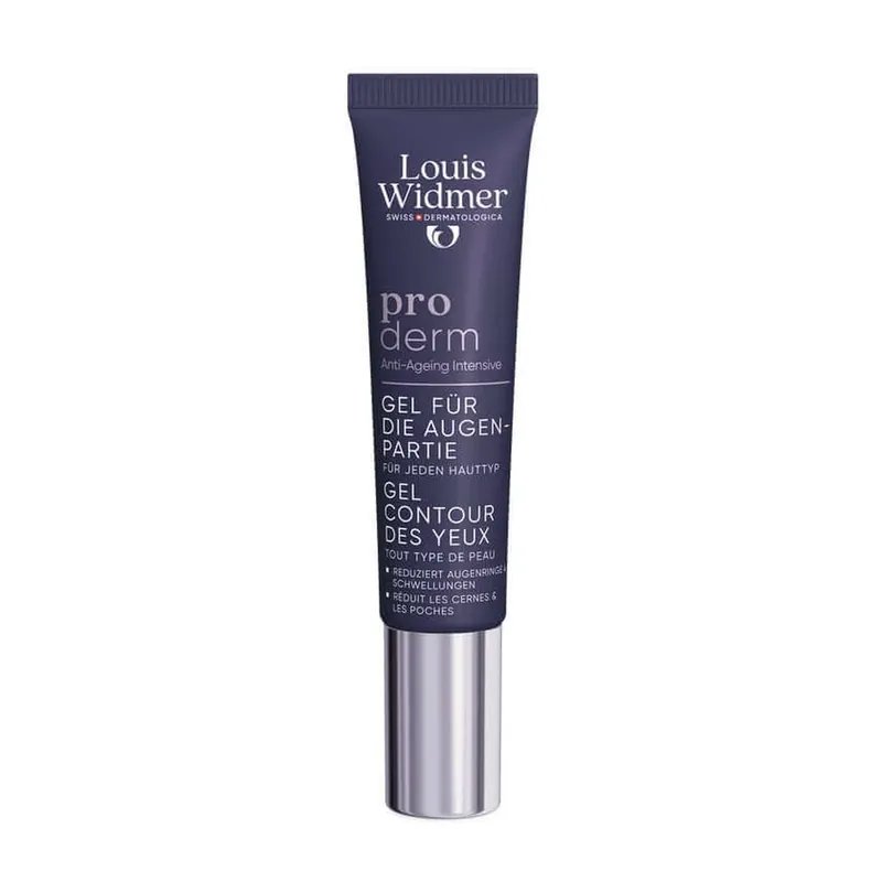 Calitate înaltă Widmer Proderm Gel pentru zona ochilor L.p. 15 ml