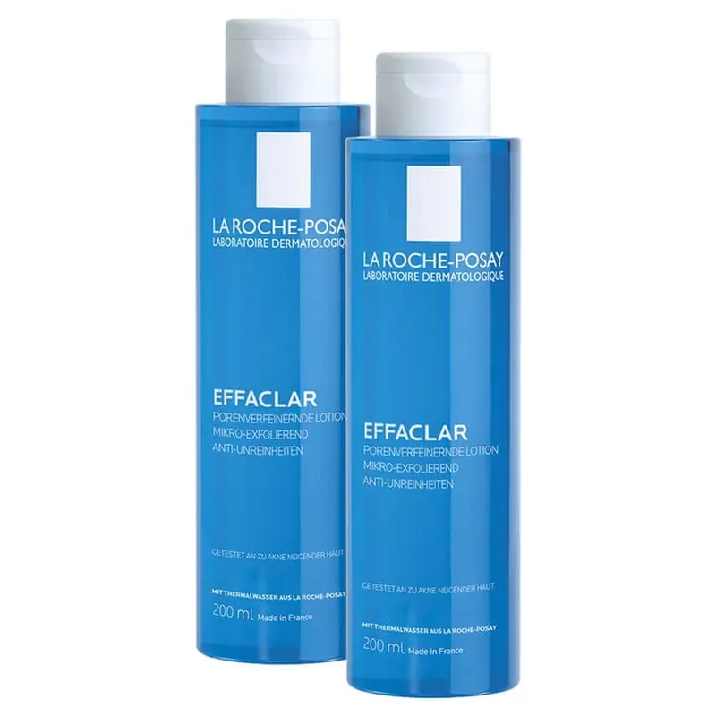 Ofertă limitată La Roche-Posay Effaclar Loțiune 2X200 ml