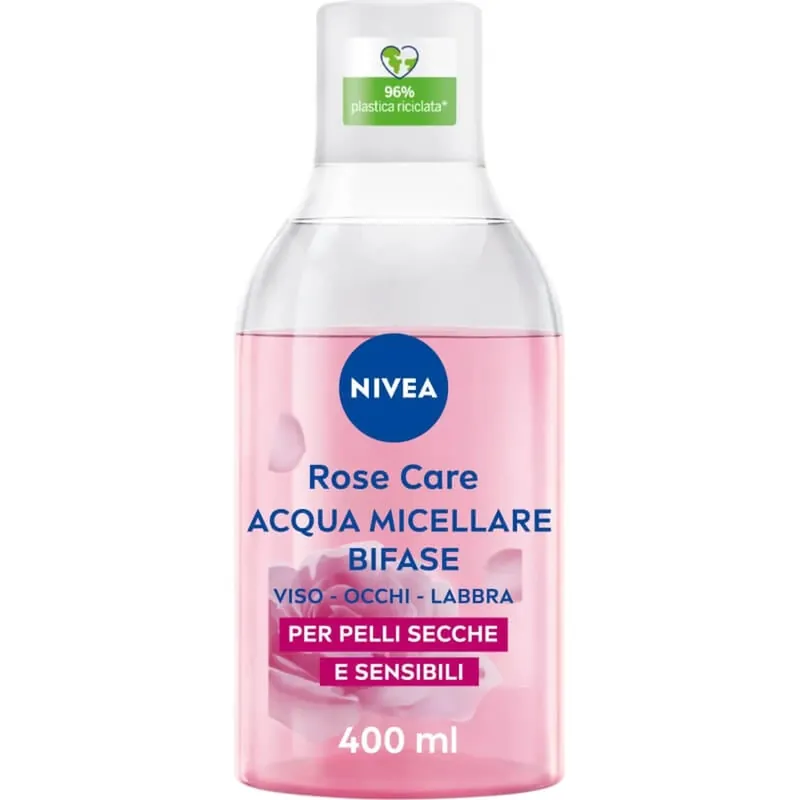 Nivea Rosa Care – apă micelară bifazică 400 ml Reducere specială