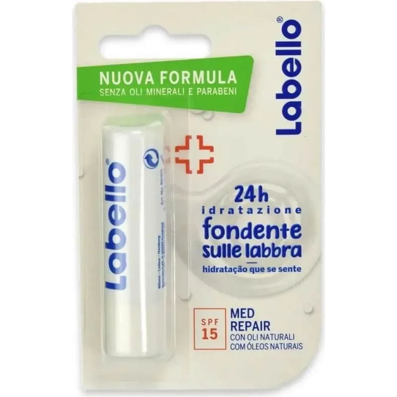 Labello Med Repair – balsam de buze sub formă de stick cu SPF 15 Preț redus