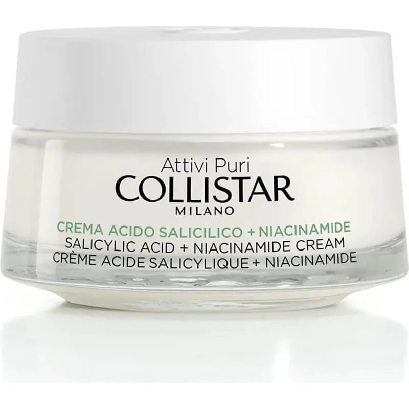 Collistar Active Pure – cremă anti-imperfecțiuni cu acid salicilic și niacinamidă, 50 ml Ofertă limitată