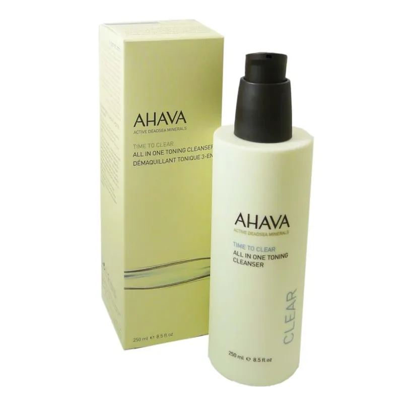 Cumpărături sigure AHAVA DEMACHIAJ ȘI TONIC 3 ÎN 1 250 ML