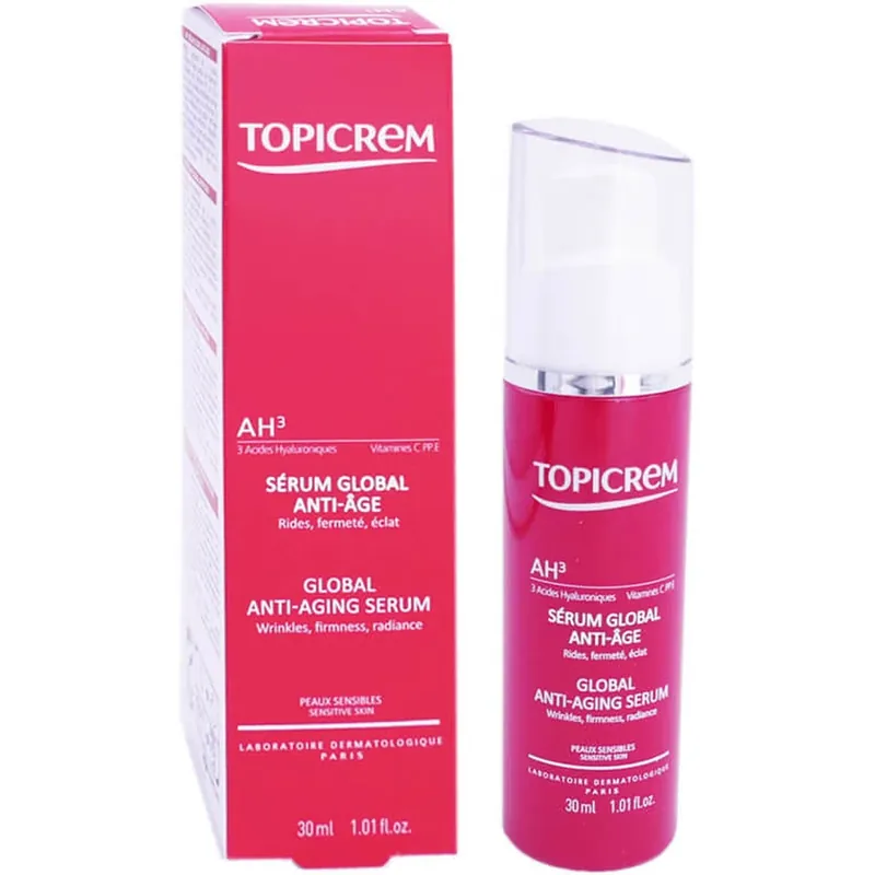 TOPICREM AH3 SERUM GLOBAL ANTI-ÎMBĂTRÂNIRE 30 ML Noutate