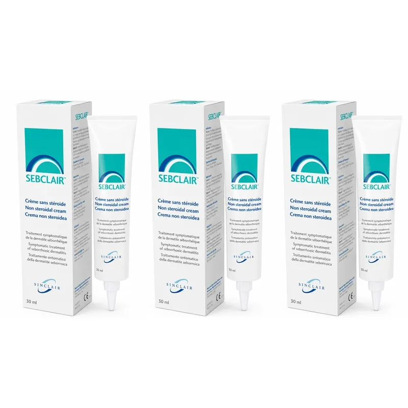 Sebclair Cremă dermică pentru dermatită seboreică 3x30 ml Cumpără acum