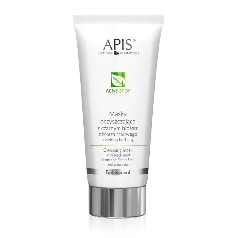 Apis Acne-Stop Mască cu plante botanice negre de la Marea Moartă și ceai verde, 200ml Popular