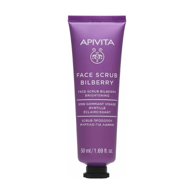 Livrare expres Apivita Cremă exfoliantă pentru față cu merișor 50ml