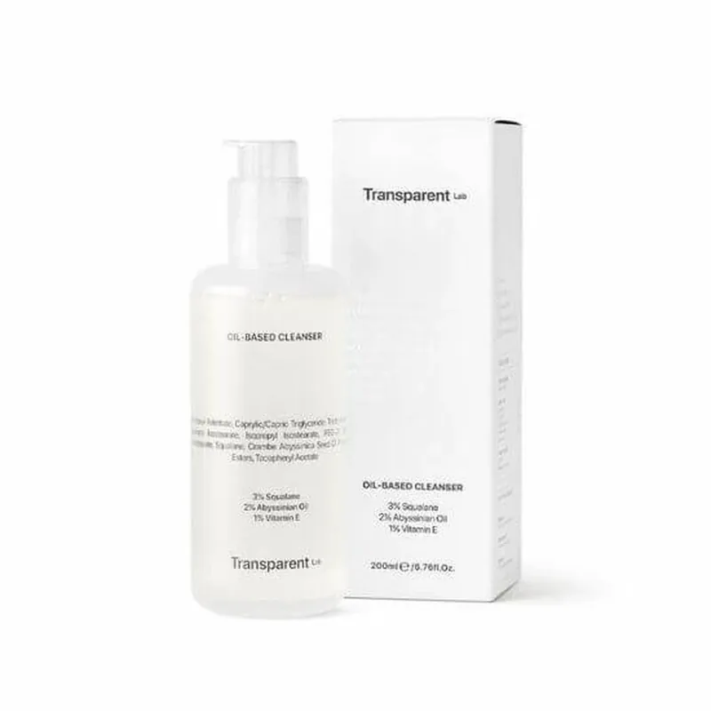 Demachiant pe baza de ulei cu Squalane, 200 ml, Transparent Lab Noutate