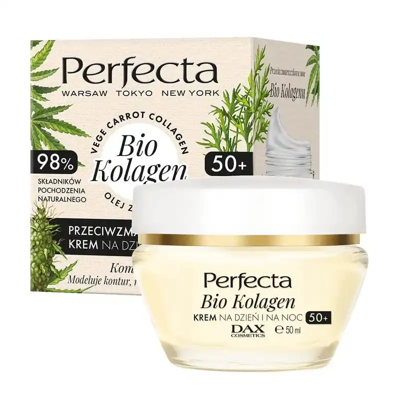 Perfecta Bio Colagen Cremă de zi și de noapte 50+, 50ml Reducere de preț