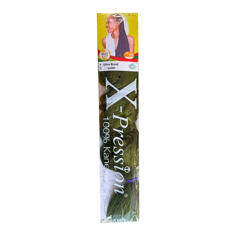 Lichidare de stoc Extensii pentru Păr X-Pression Pression X-Pression Marsh Verde Sintetic