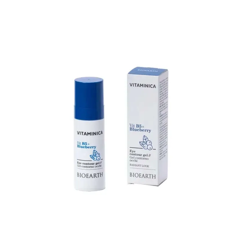 Bioearth Contur de ochi Vitamina B5 și afine, 30 Ml Disponibil imediat