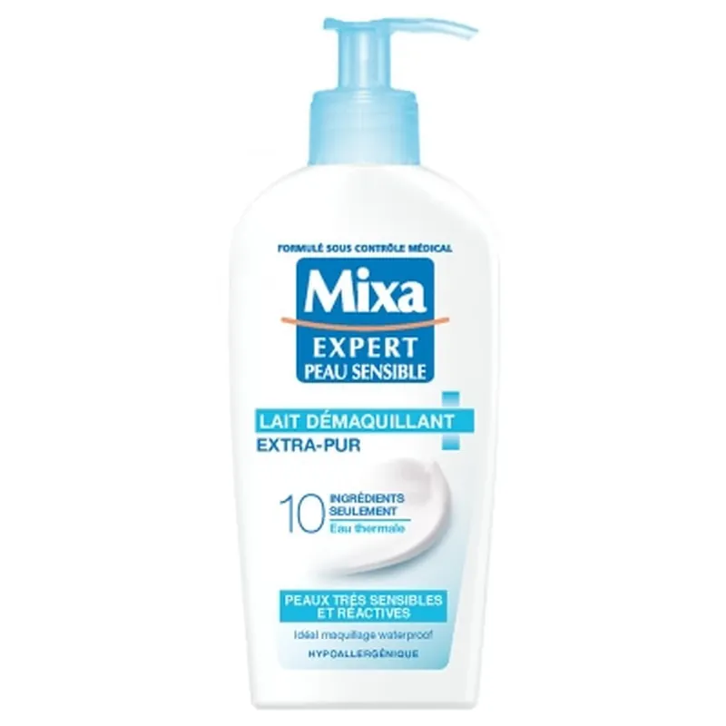 Mixa Lapte demachiant extra-pur, calmant, 200 ml Reduceri