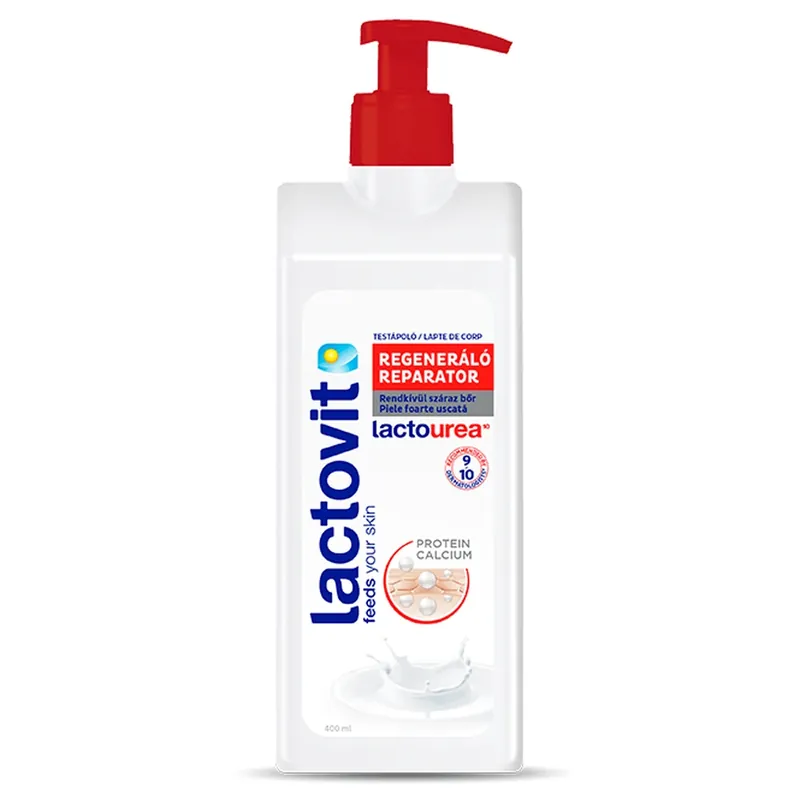 Reducere specială Lapte de corp reparator pentru piele foarte uscată Loctourea, 400 ml, Lactovit