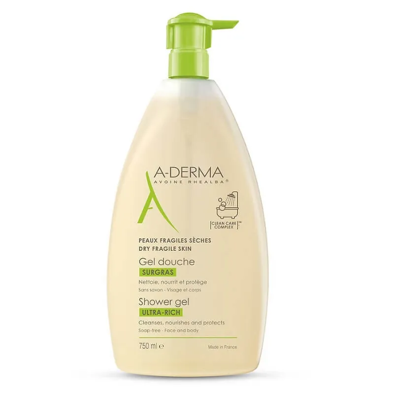 A-Derma Ultra-Rich Gel de dus, 750 ml Ofertă