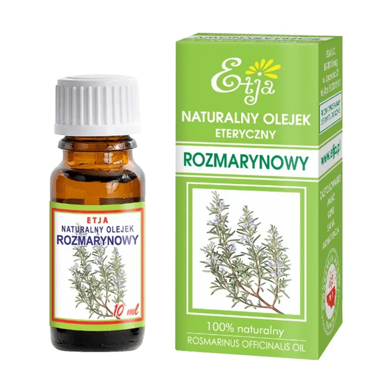 Cumpărături sigure Etja, ulei esențial natural de rozmarin, 10 ml